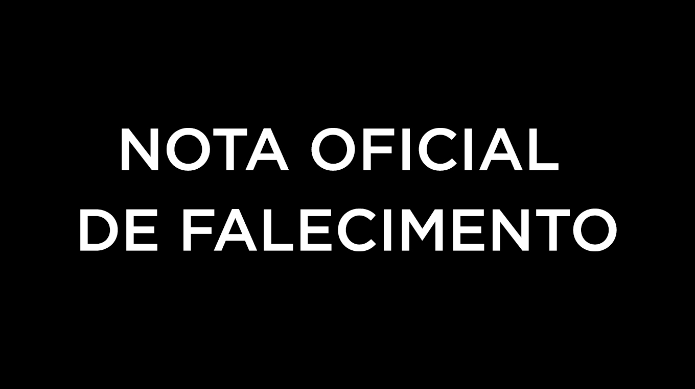 Nota Oficial de Falecimento