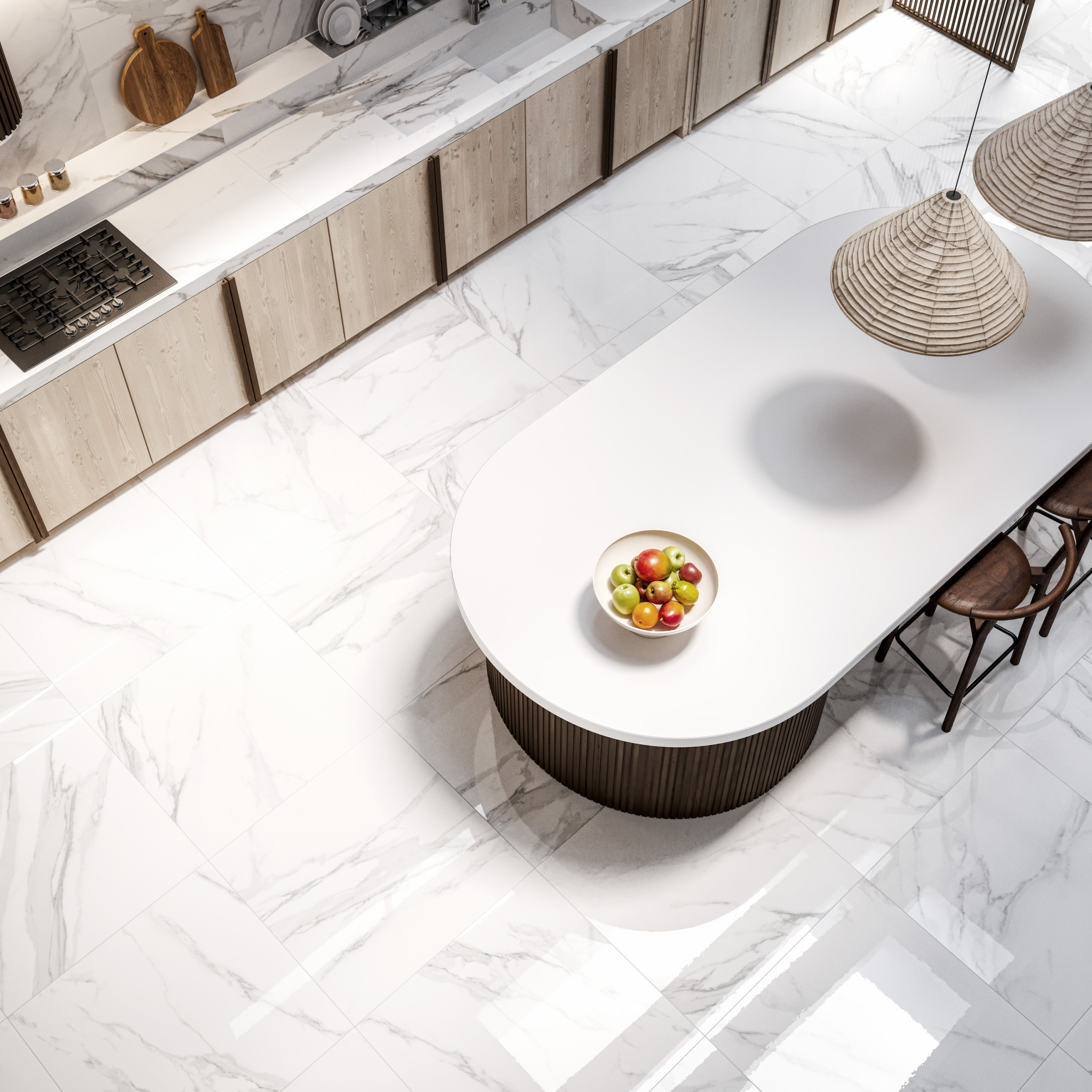 Porcelanato 120×120: Sofisticação e Amplitude em Seus Projetos
